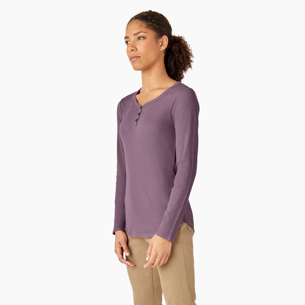 Dickies Henley Women's Long Sleeve Shirt