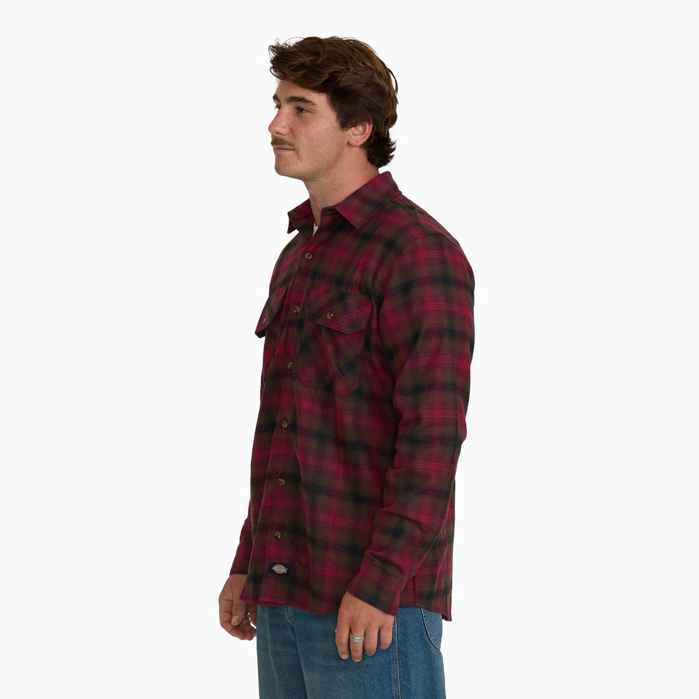 Dickies Long Sleeve Flannel Men's Work Shirt