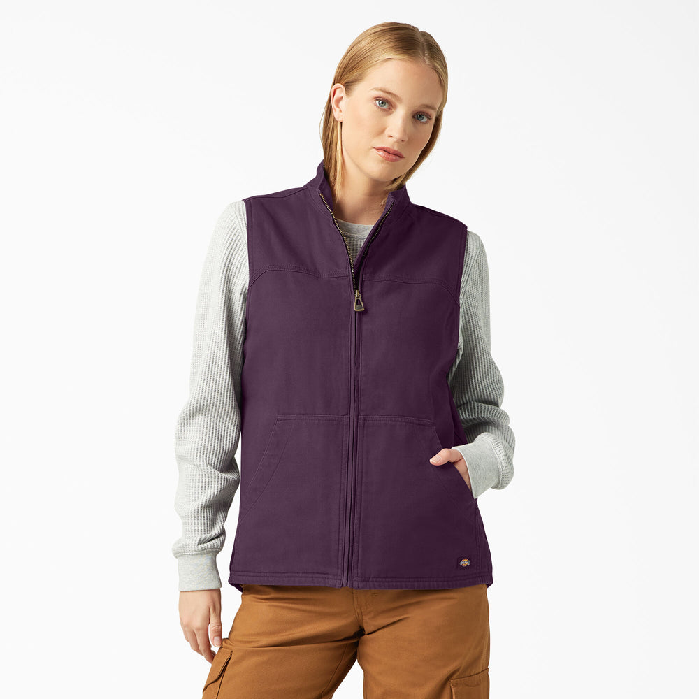 Dickies Fleece Lined Duck Canvas Women's Vest