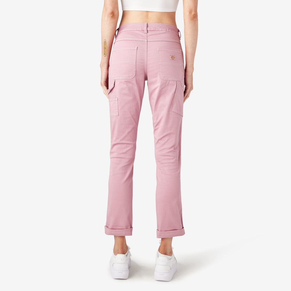 Dickies Slim Straight Fit Roll Hem Women's Carpenter Pants