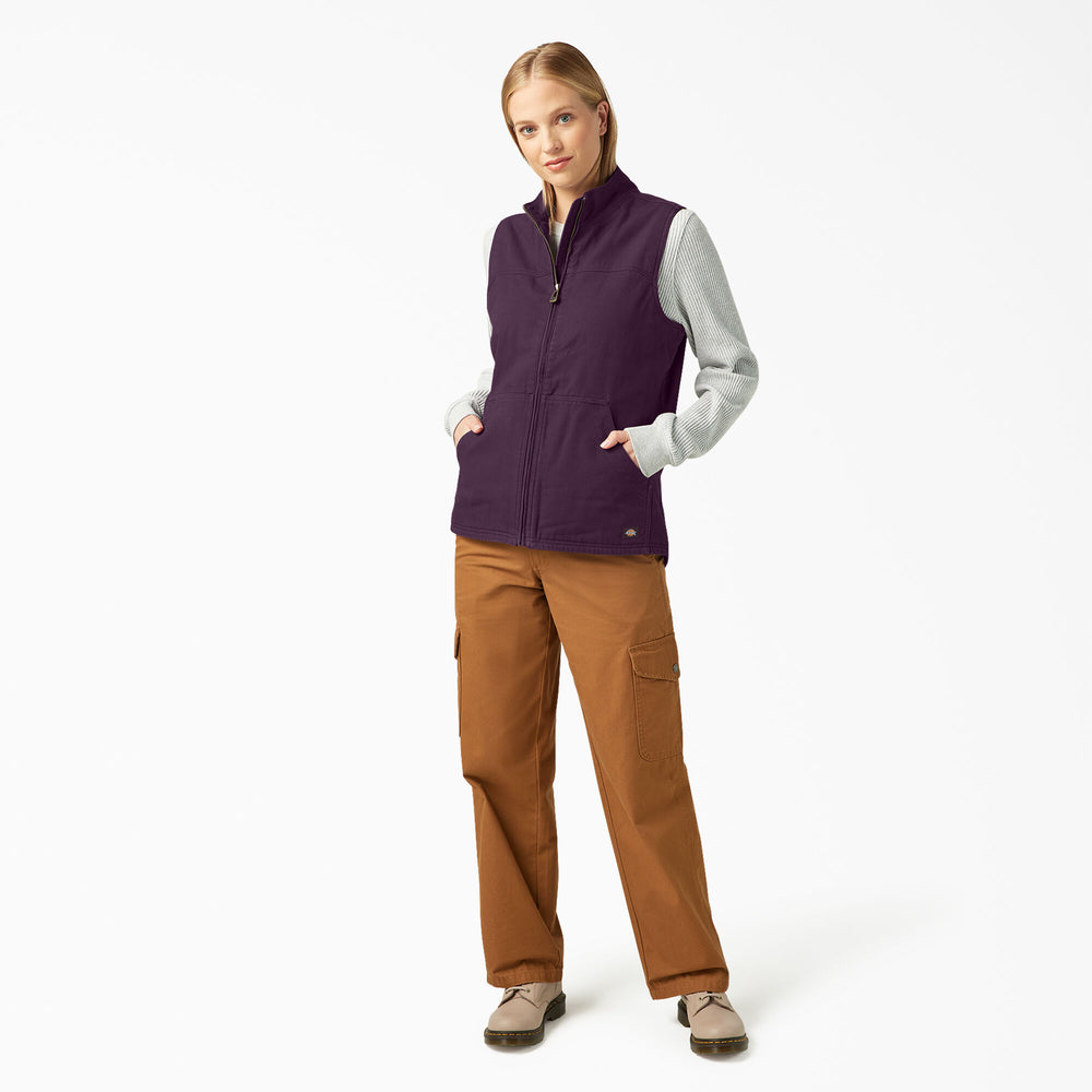 Dickies Fleece Lined Duck Canvas Women's Vest