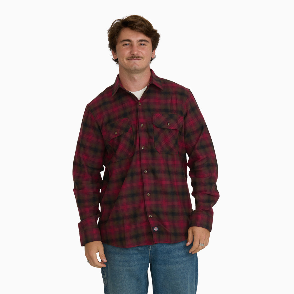 Dickies Long Sleeve Flannel Men's Work Shirt
