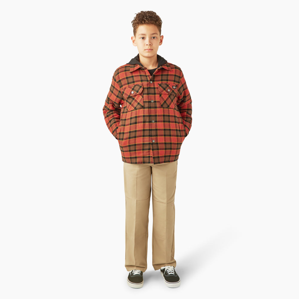 Dickies Boys' Flannel Shirt Jacket