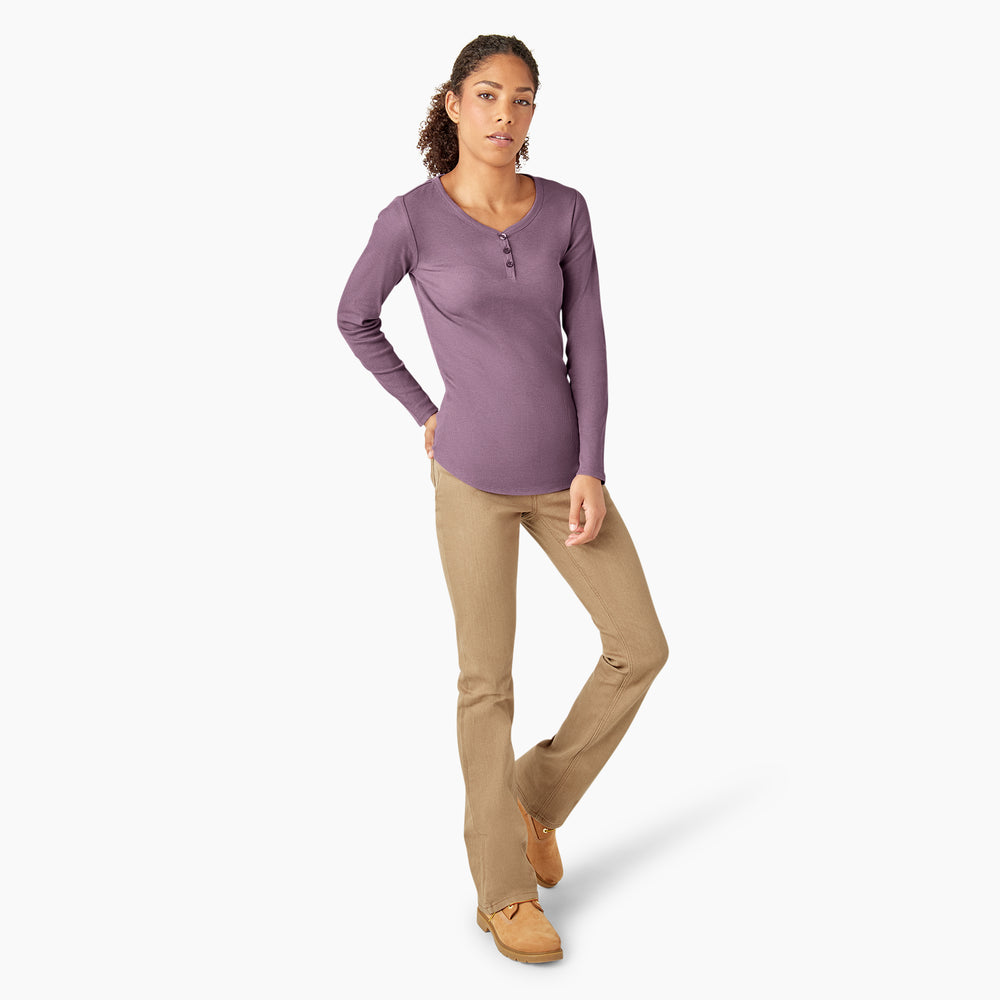 Dickies Henley Women's Long Sleeve Shirt
