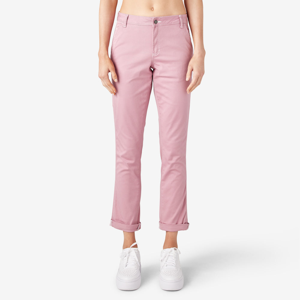 Dickies Slim Straight Fit Roll Hem Women's Carpenter Pants