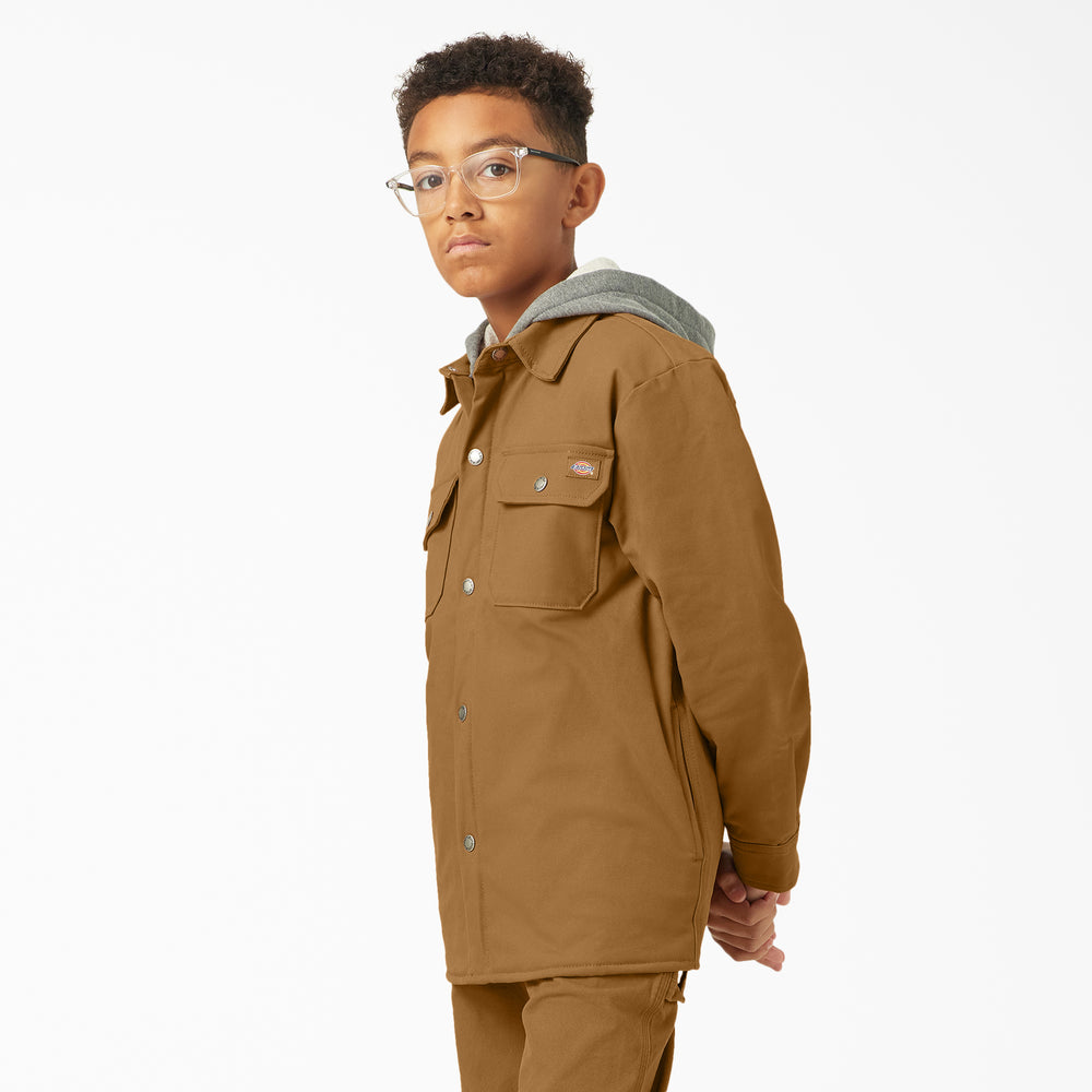Dickies Boys' Duck Shirt Jacket