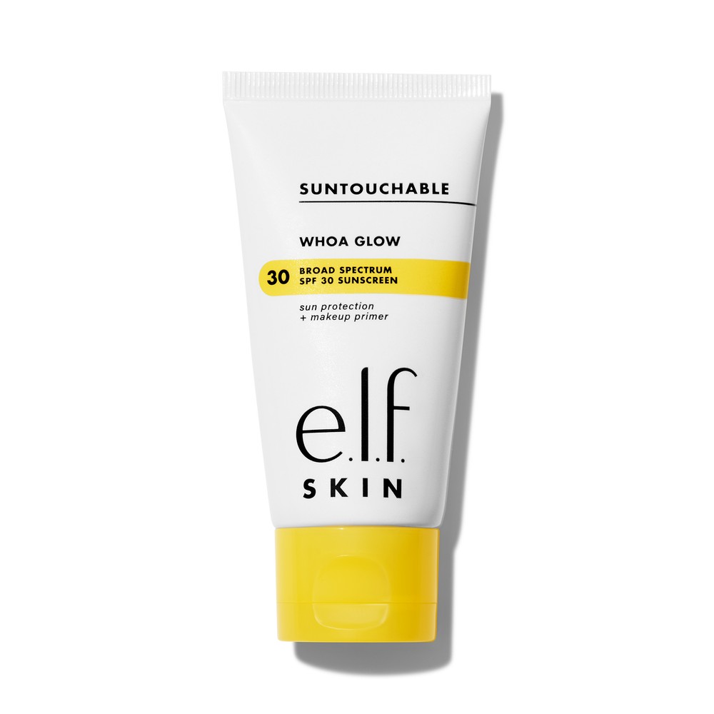 e.l.f. Cosmetics Suntouchable Whoa Glow SPF 30 Sunscreen, Shade Sunbeam