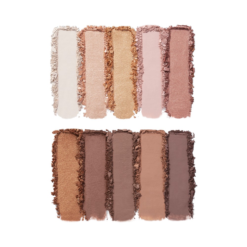 e.l.f. Cosmetics Perfect 10 Eyeshadow Palette, Shade Need It Nude
