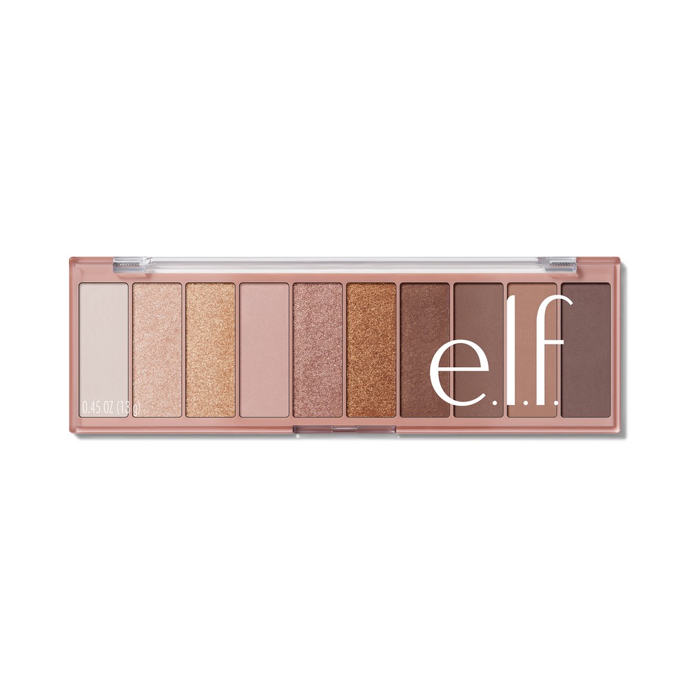 e.l.f. Cosmetics Perfect 10 Eyeshadow Palette, Shade Need It Nude