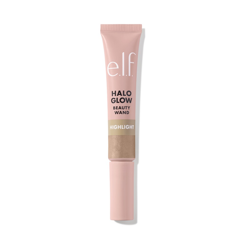 e.l.f. Cosmetics Halo Glow Highlight Beauty Wand, Shade Champagne Campaign