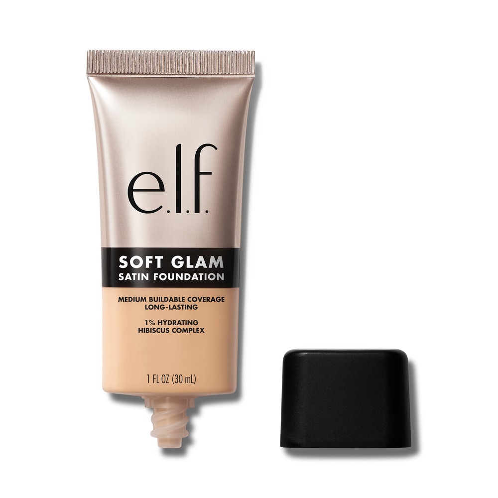 e.l.f. Cosmetics Soft Glam Satin Foundation, Shade 21 Light Neutral
