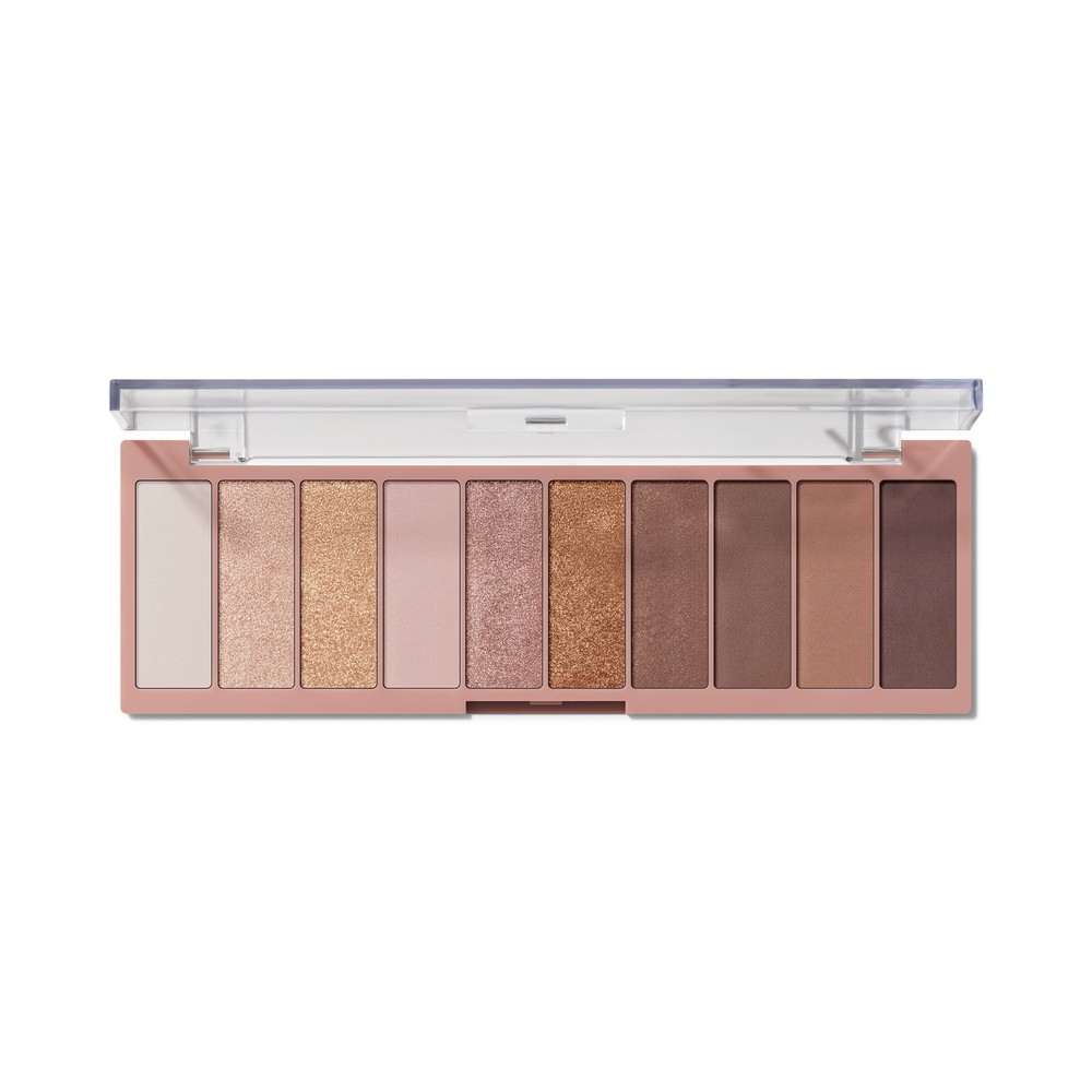 e.l.f. Cosmetics Perfect 10 Eyeshadow Palette, Shade Need It Nude