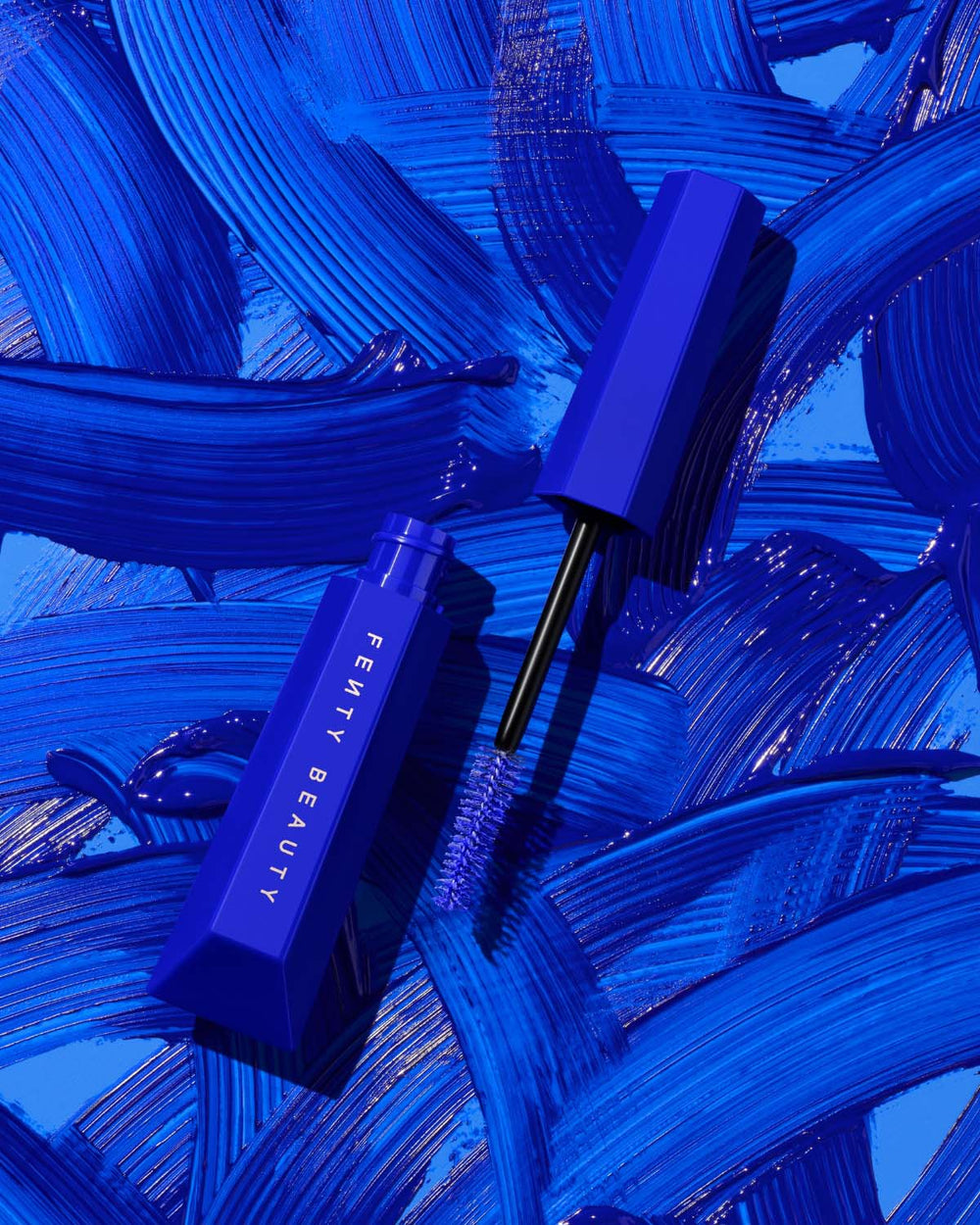 Fenty Beauty Hella Thicc Volumizing Mascara, Shade Elec'Trip Blue