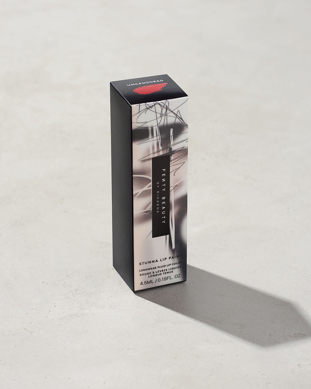 Fenty Beauty Stunna Lip Paint Longwear Fluid Lip Color, Shade Uncensored