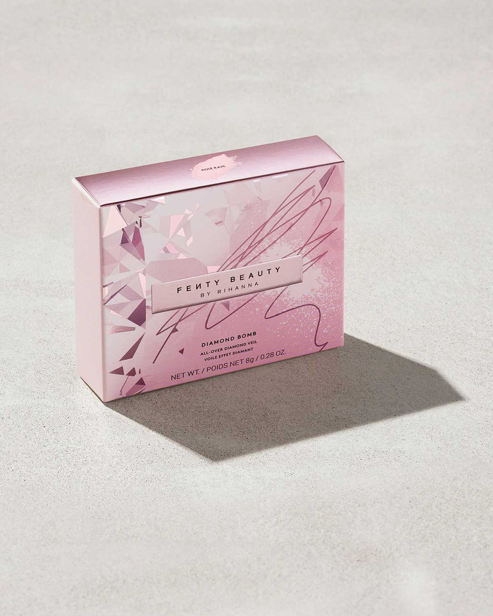 Fenty Beauty Diamond Bomb All-Over Diamond Veil, Shade Rosé Rave