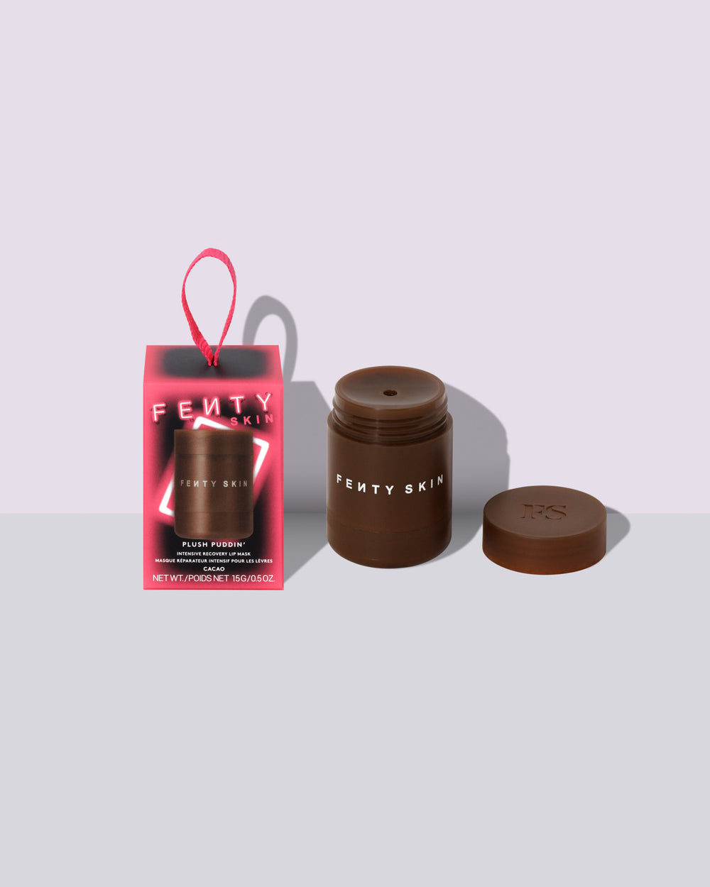 Fenty Skin Plush Puddin' Intensive Recovery Lip Mask, Cacao