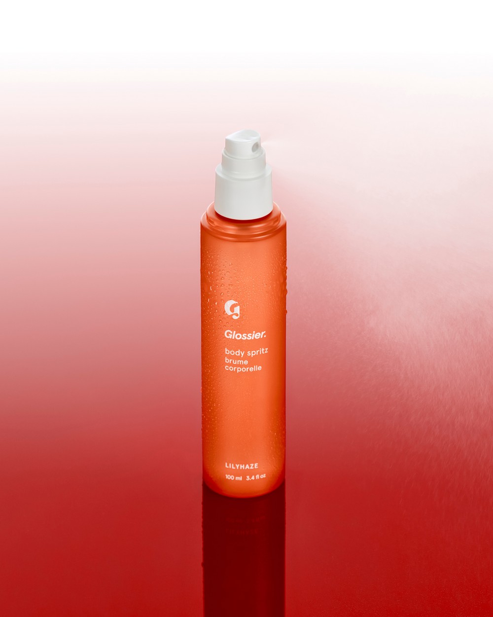 Glossier Body Spritz, Lilyhaze scent