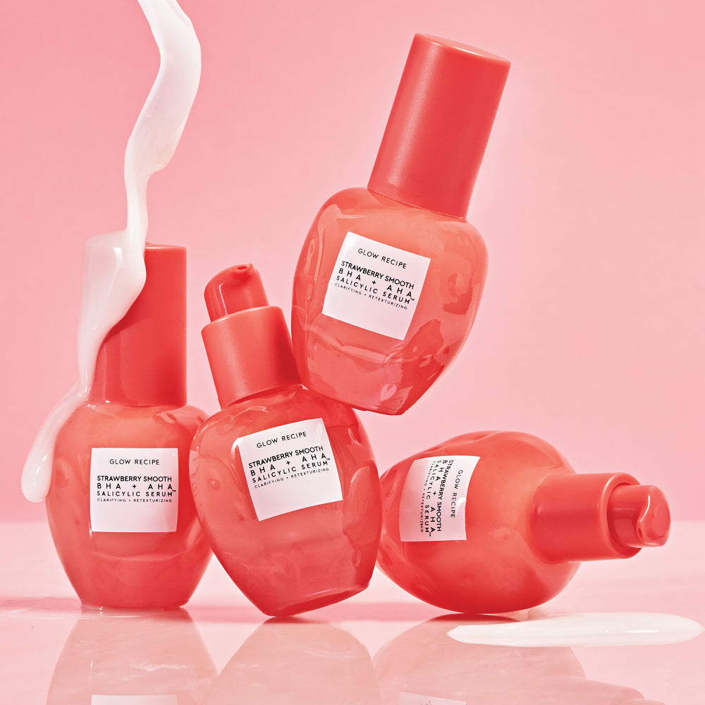 Glow Recipe Strawberry Smooth BHA+AHA Salicylic Serum