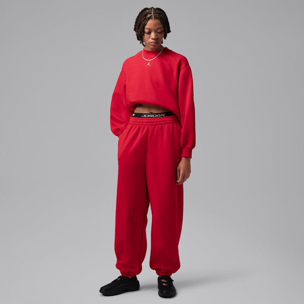 Jordan Brooklyn Women's Fleece Crew-Neck Sweatshirt