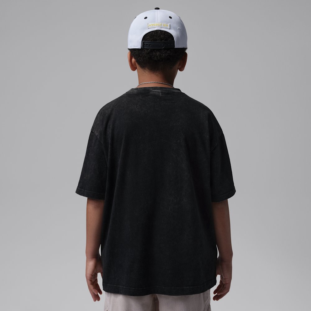 Jordan AJ4 Tour Yellow Retro Big Kids' T-Shirt
