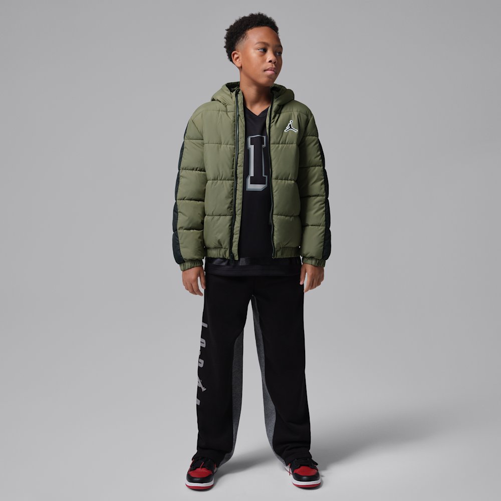 Jordan Big Kids' Colorblock Puffer Jacket