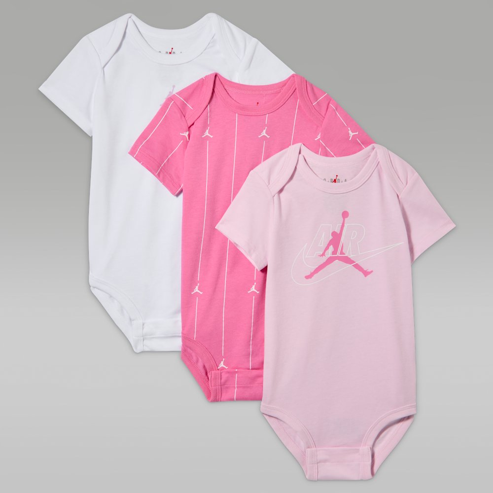 Jordan Jumpman Air Baby Bodysuits (3-Pack)