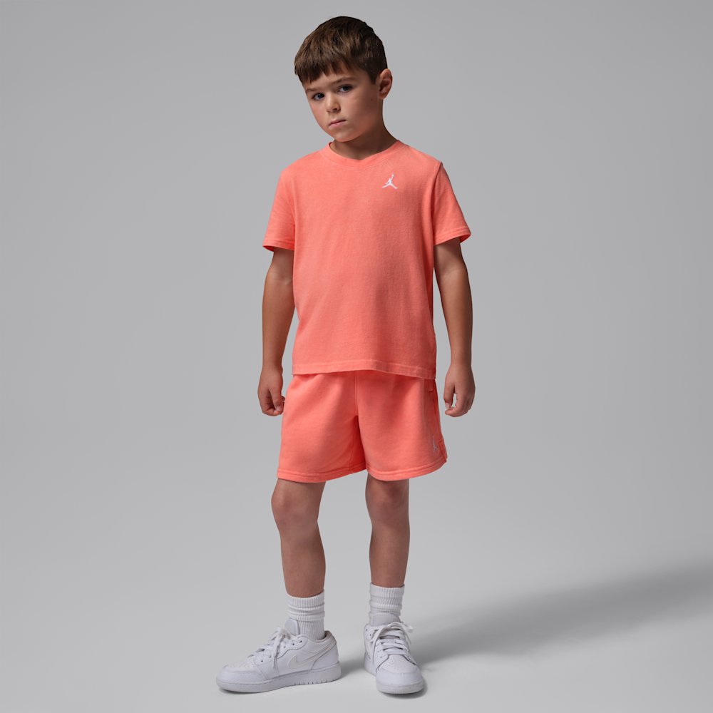 Jordan Air Embroidered Little Kids' Acid Wash T-Shirt