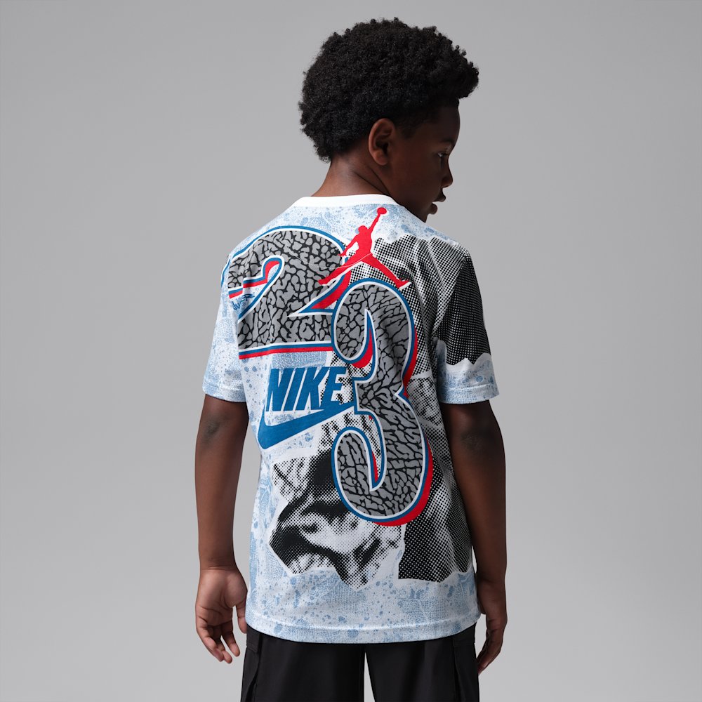 Jordan AJ3 True Blue Retro Big Kids' T-Shirt