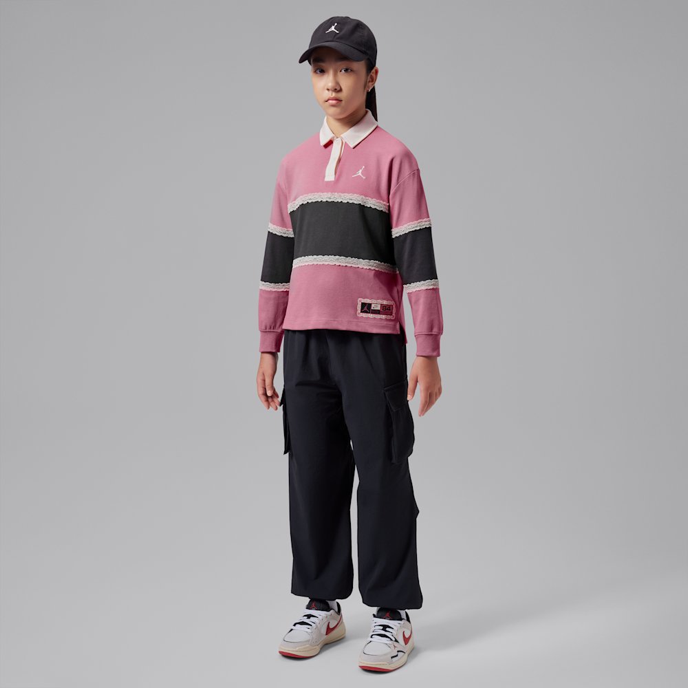 Jordan Big Kids' Dri-FIT Rugby Top