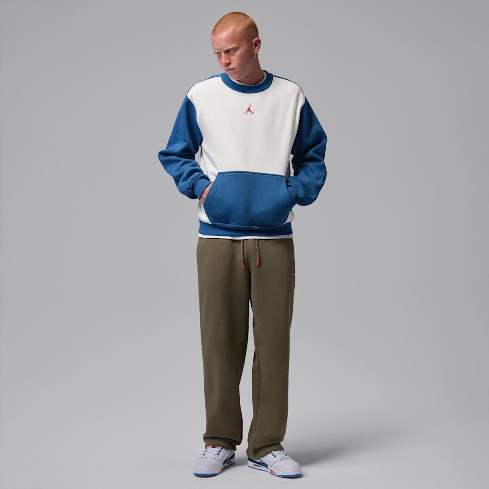 Jordan Brooklyn Men's Fleece Crew-Neck Sweatshirt