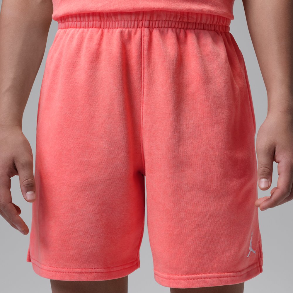 Jordan Brooklyn Big Kids' Washed French Terry Shorts