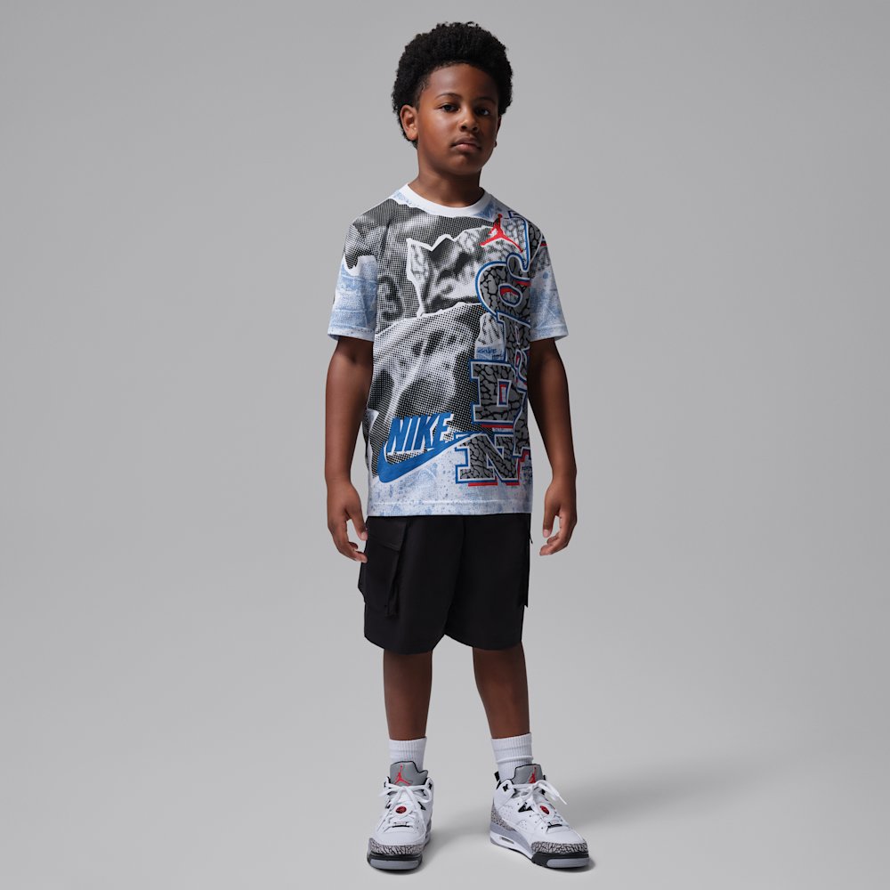 Jordan AJ3 True Blue Retro Big Kids' T-Shirt