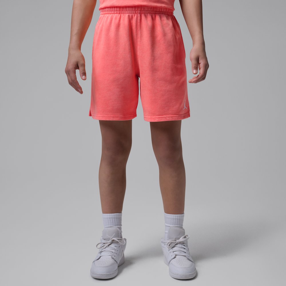 Jordan Brooklyn Big Kids' Washed French Terry Shorts