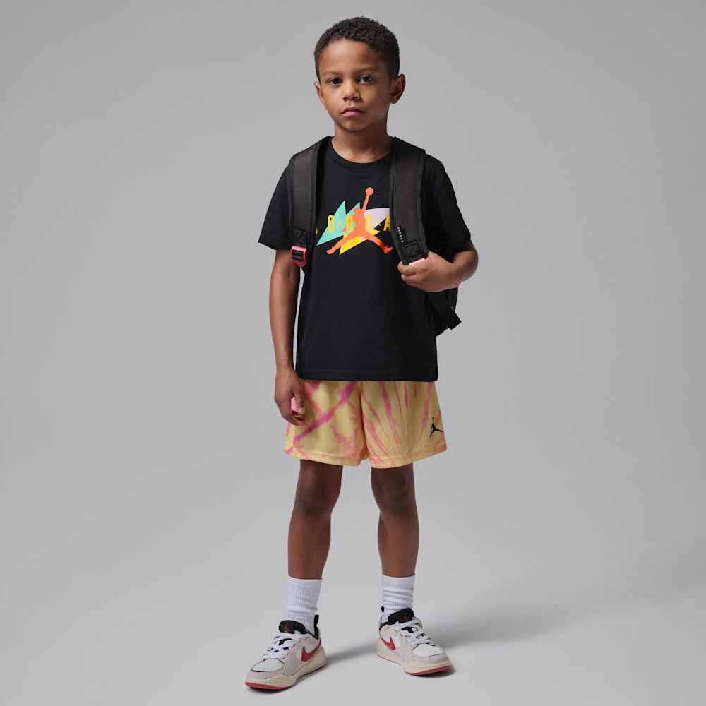 Jordan Festival Tie Dye Little Kids' 2-Piece Shorts Set
