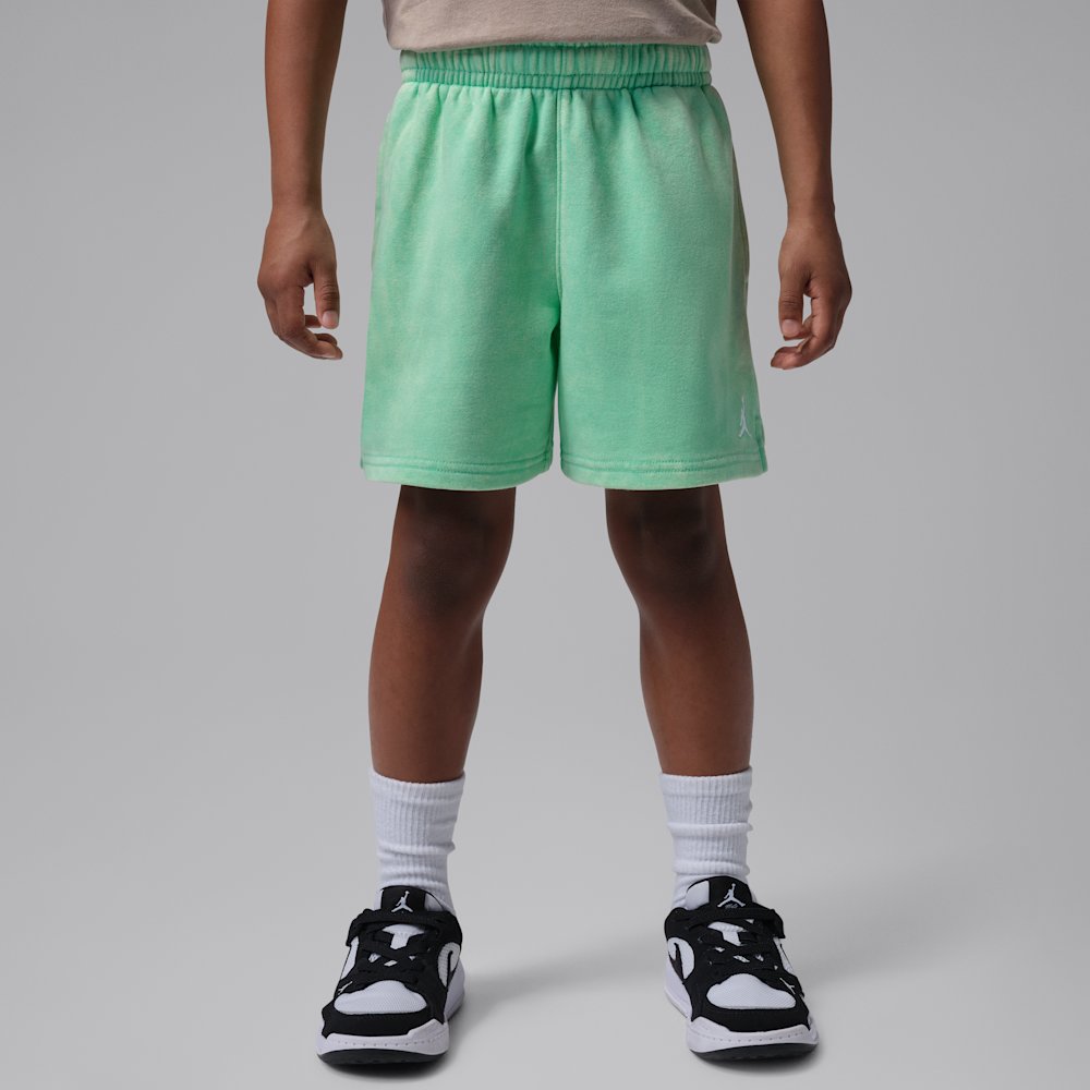 Jordan Brooklyn Little Kids' Washed French Terry Shorts