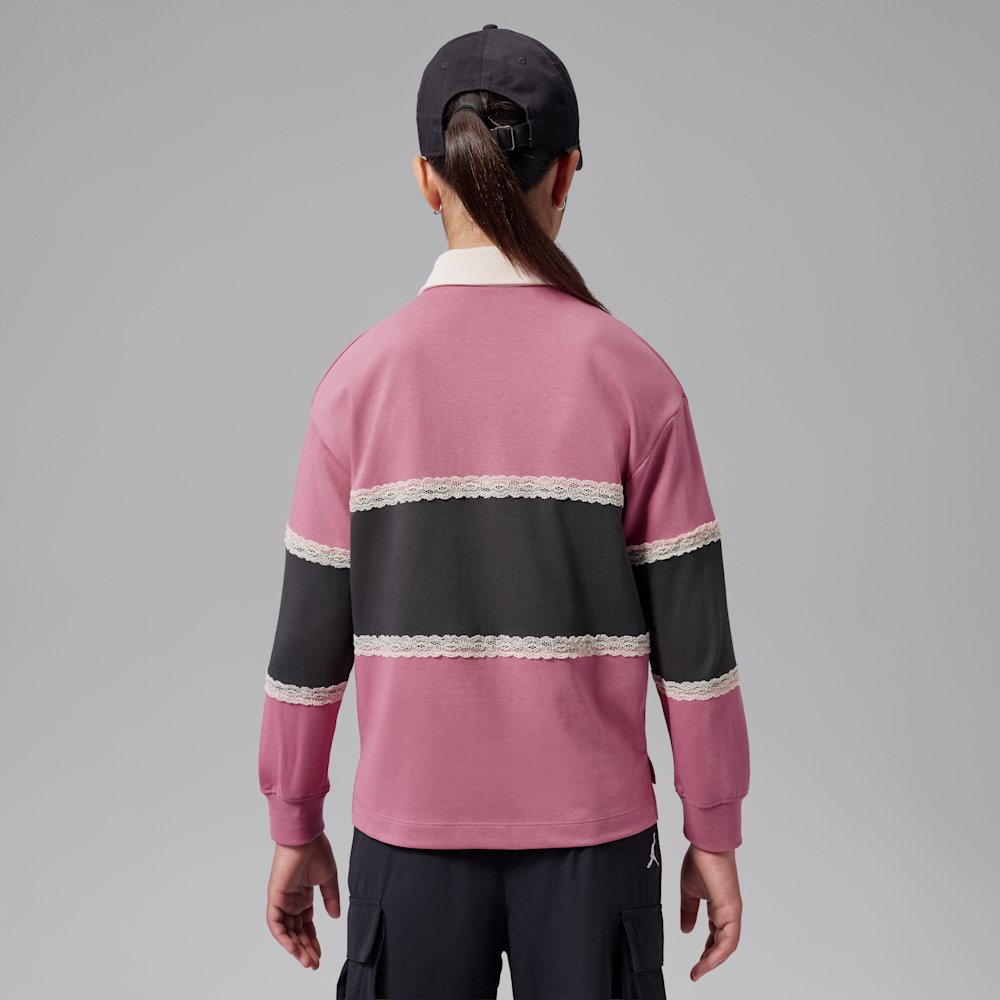 Jordan Big Kids' Dri-FIT Rugby Top