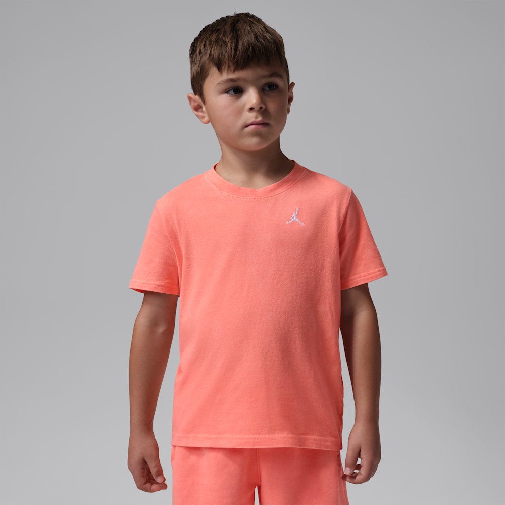 Jordan Air Embroidered Little Kids' Acid Wash T-Shirt