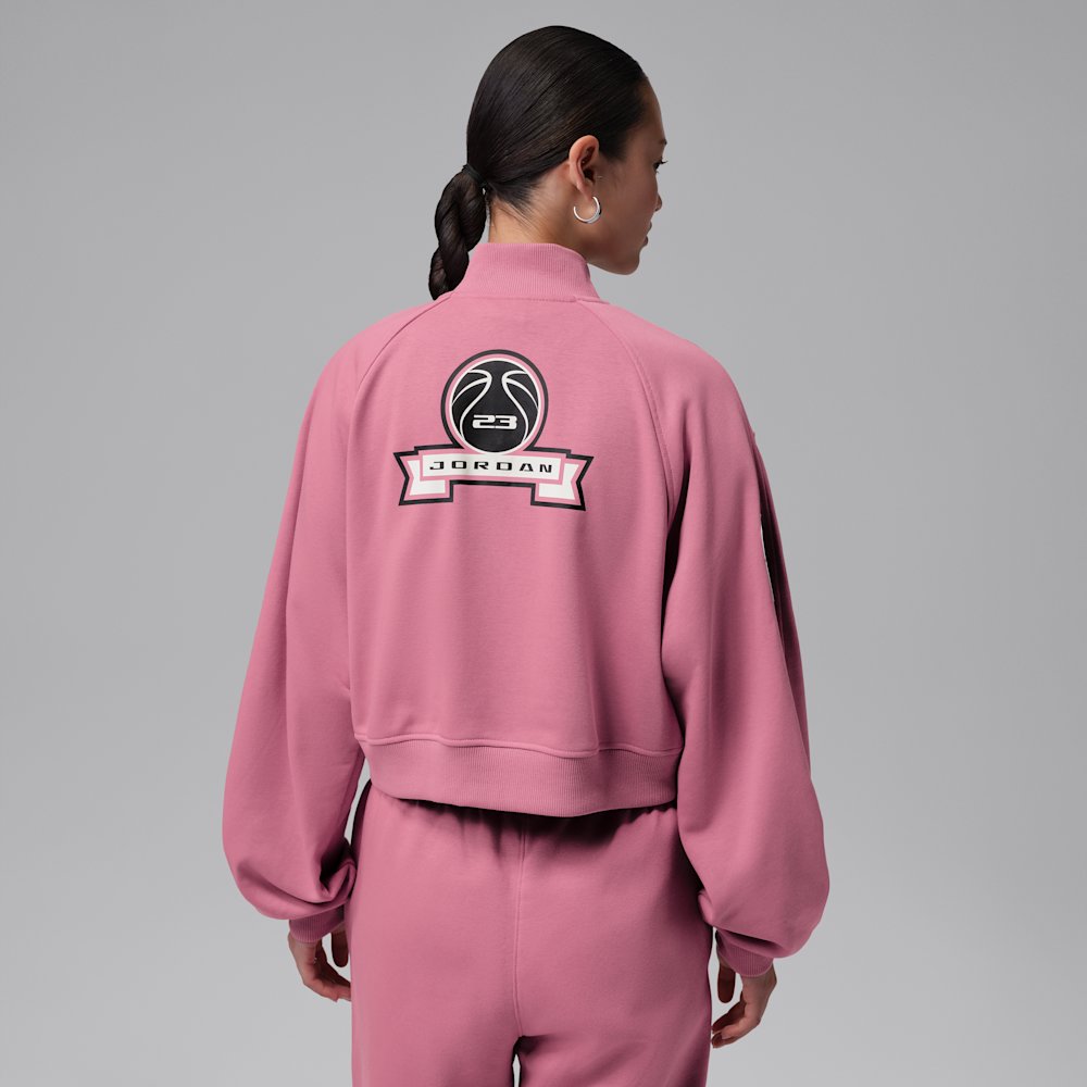 Jordan Brooklyn Fleece Women's Cropped 1/4-Zip Top