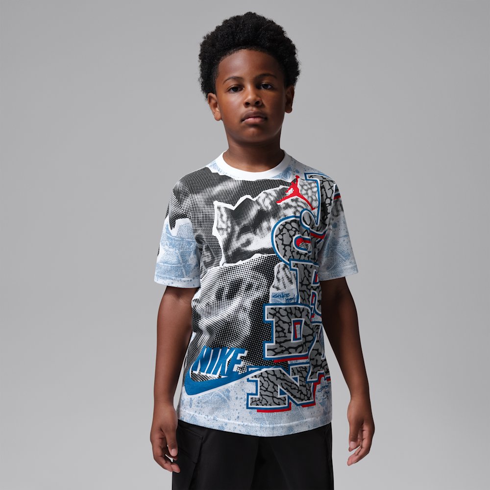 Jordan AJ3 True Blue Retro Big Kids' T-Shirt