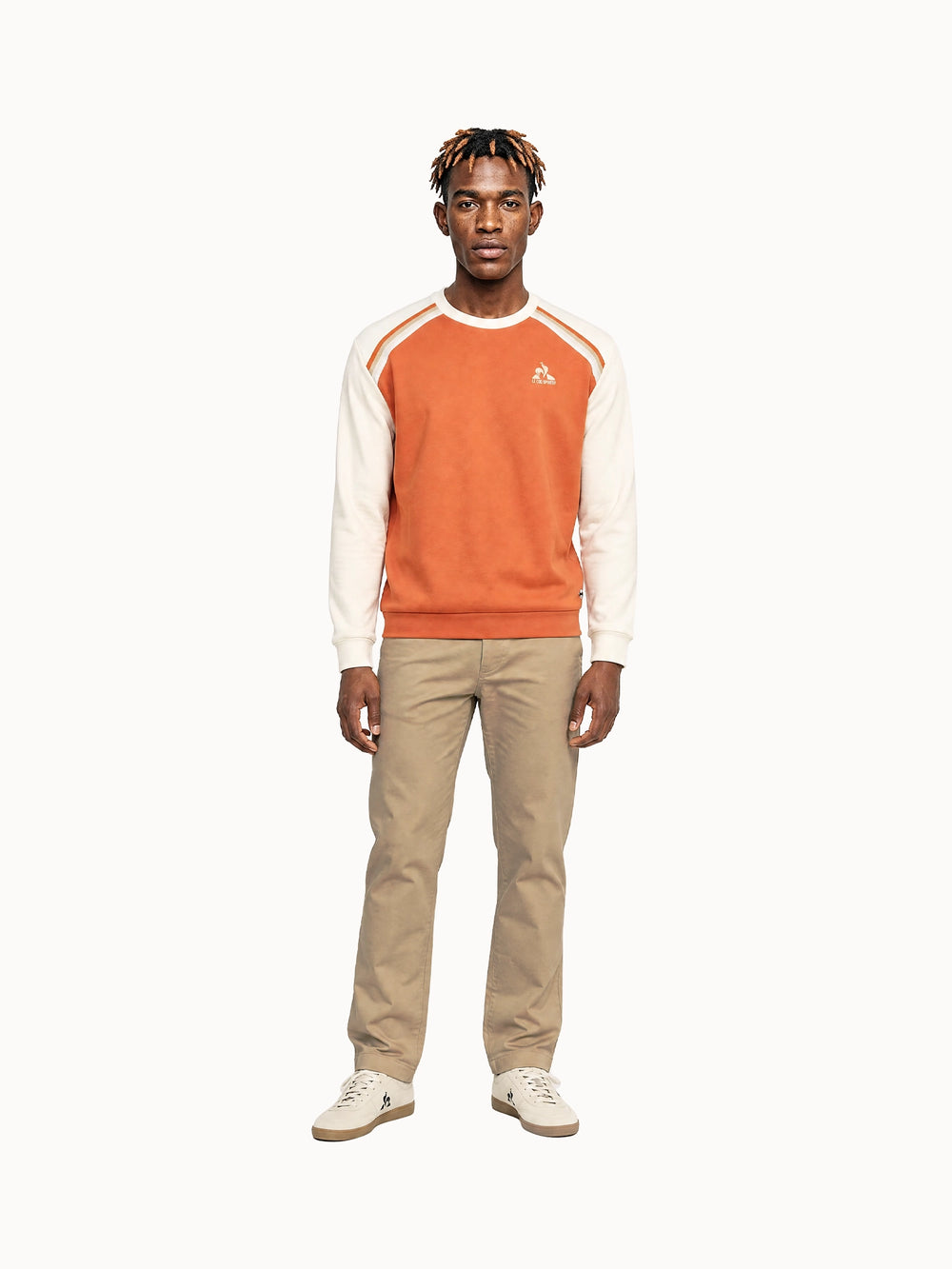 Le Coq Sportif Heritage Stripe Men's Sweatshirt