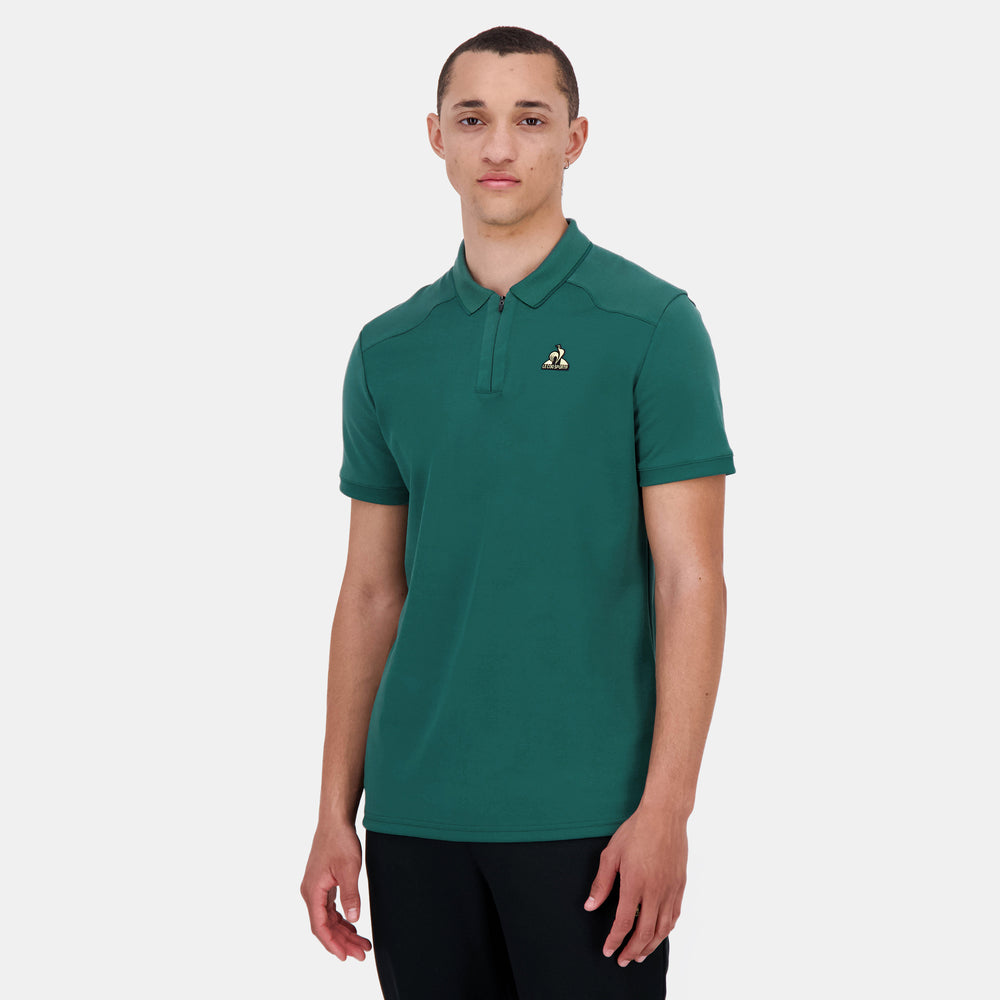 Le Coq Sportif Coq d'Or Zip Men's Polo Shirt