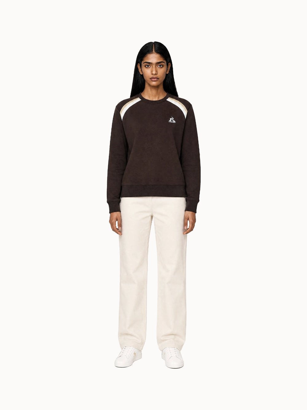 Le Coq Sportif Heritage Stripe Women's Sweatshirt