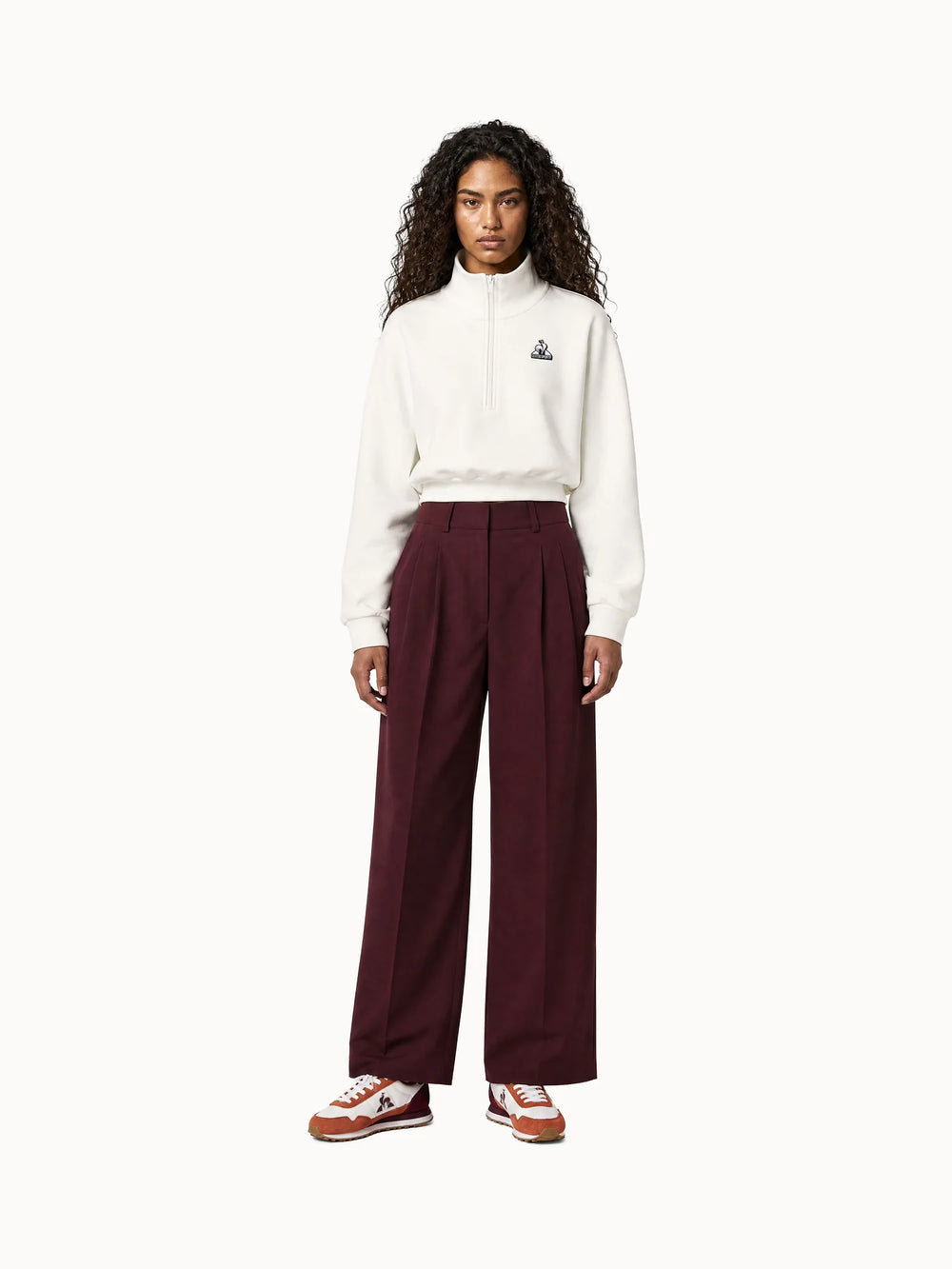 Le Coq Sportif Heritage Half-Zip Women's Sweatshirt