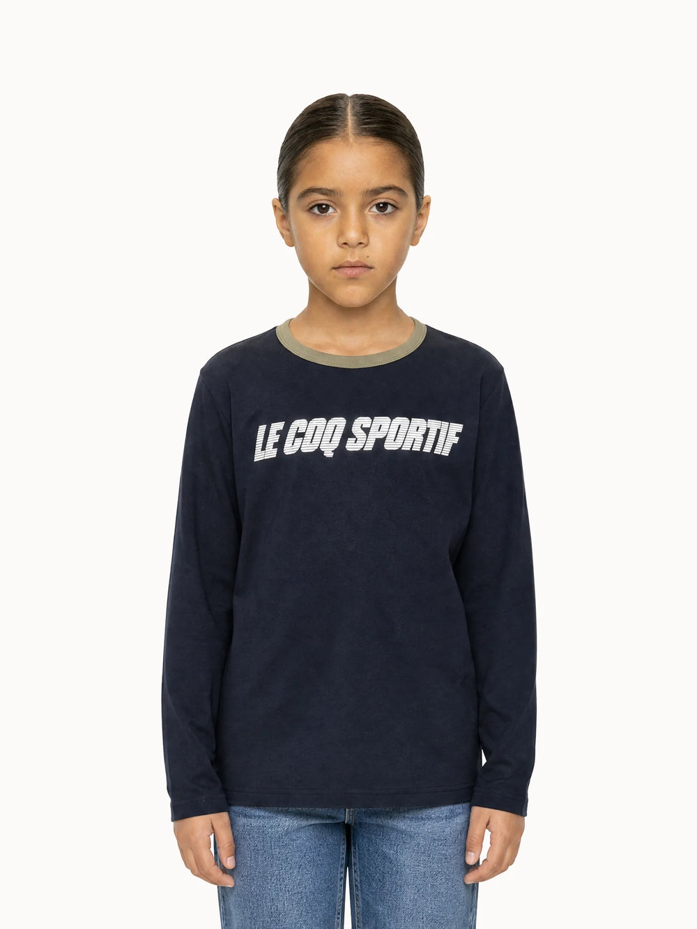 Le Coq Sportif Essentiels Kids' Long-Sleeve Top