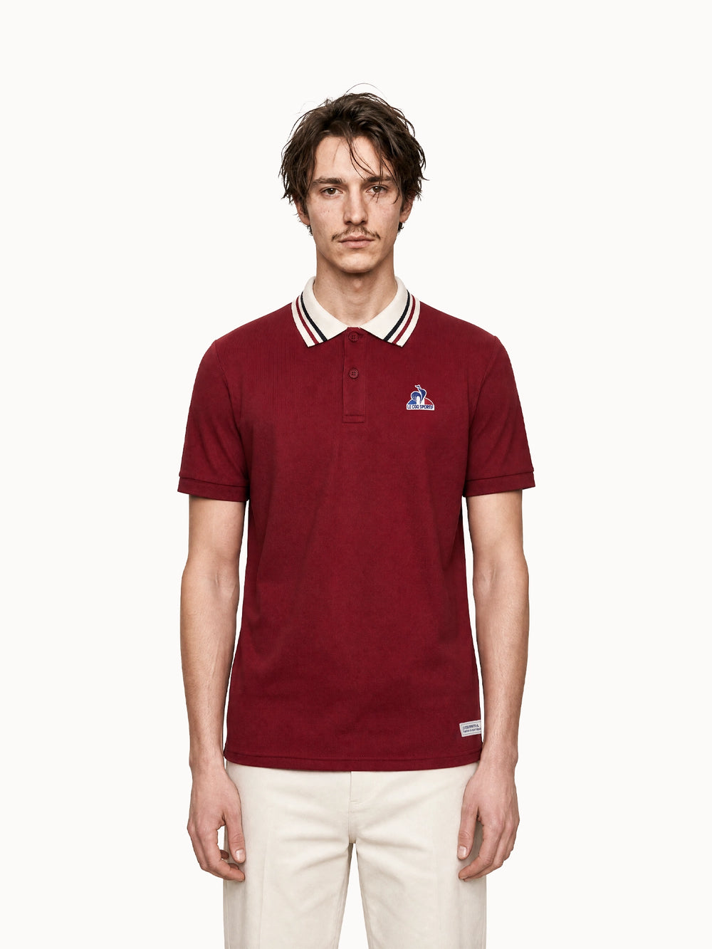 Le Coq Sportif Tricolore Men's Polo Shirt