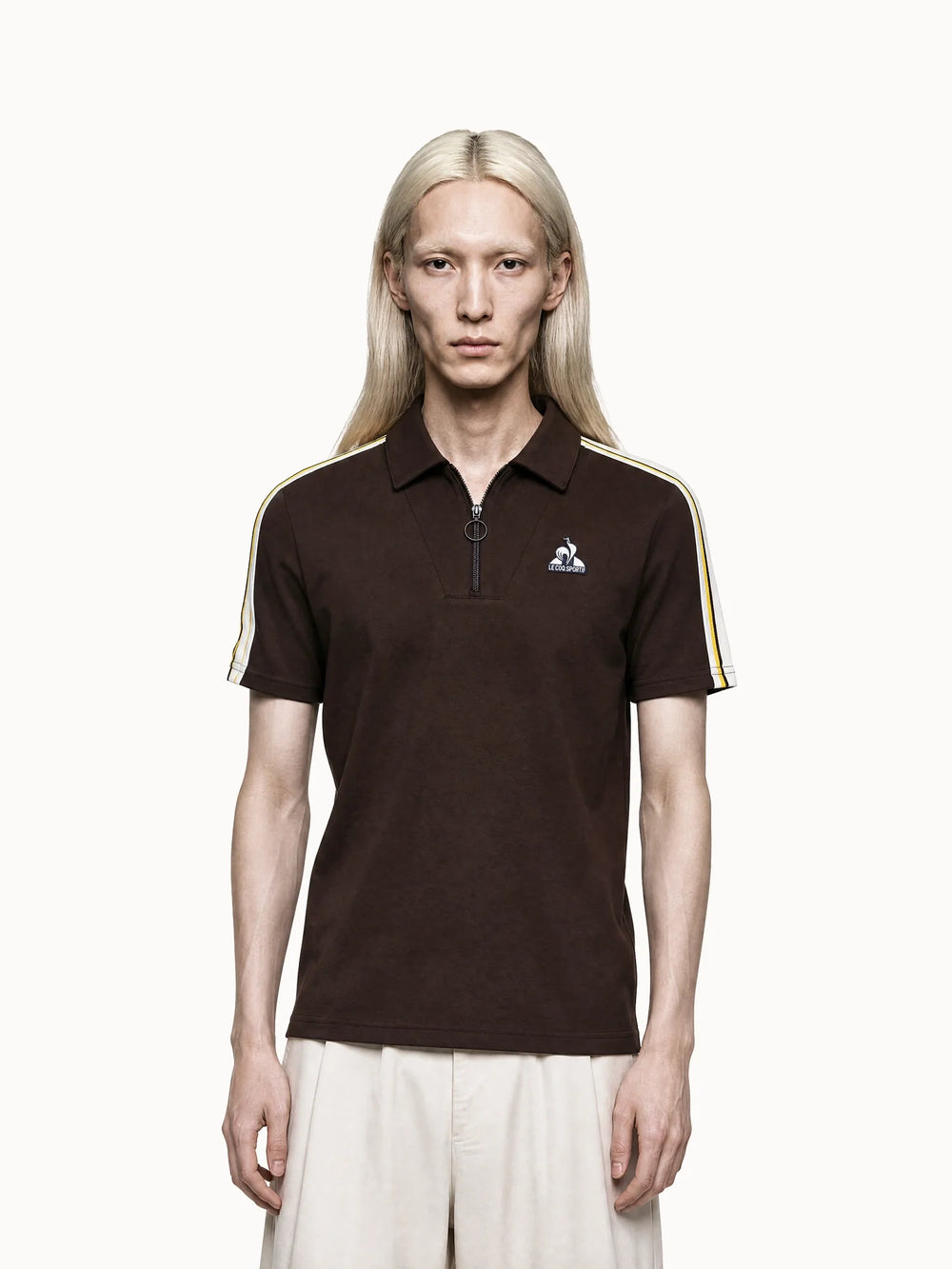 Le Coq Sportif Heritage Zip Men's Polo Shirt