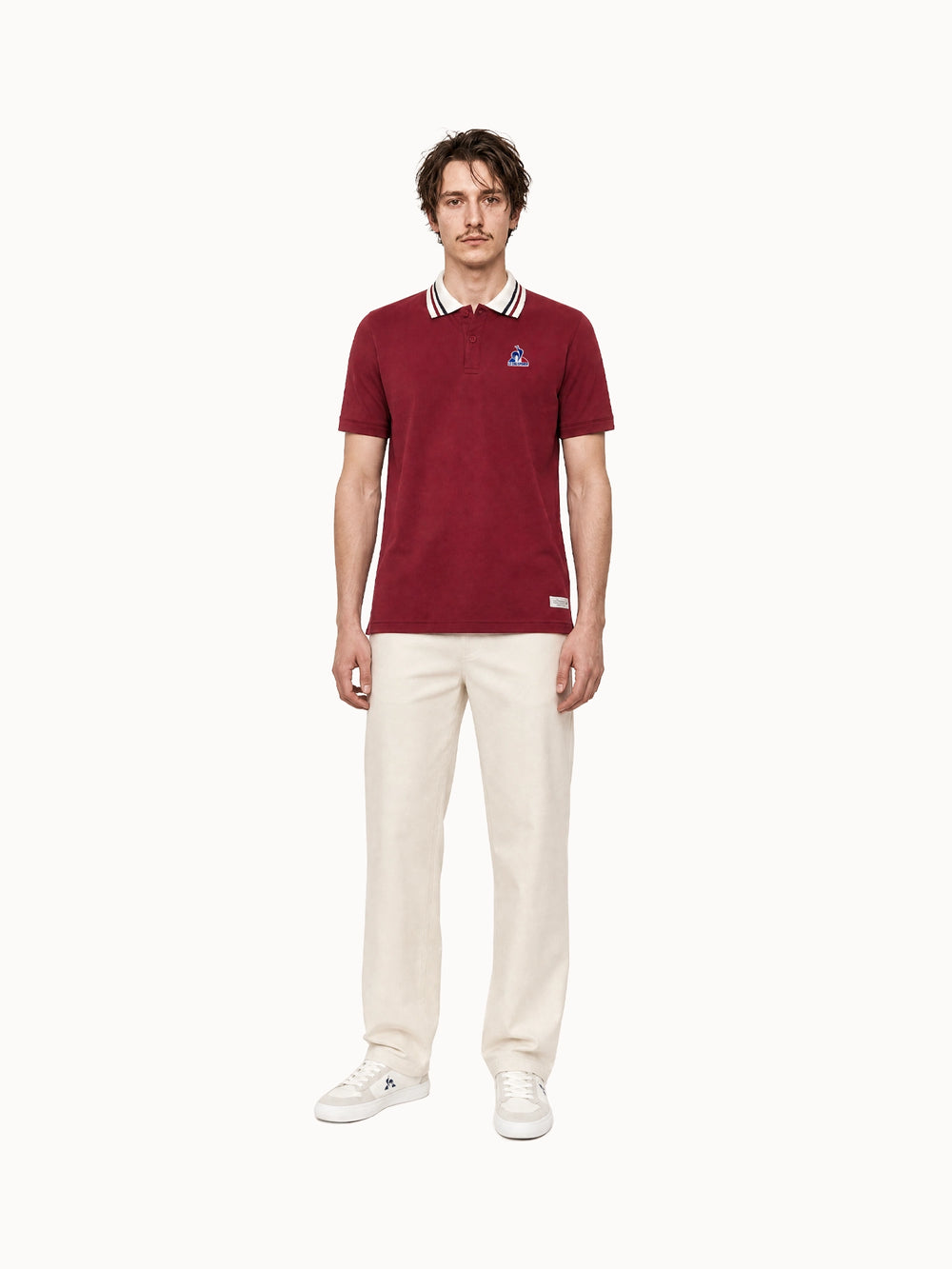 Le Coq Sportif Tricolore Men's Polo Shirt
