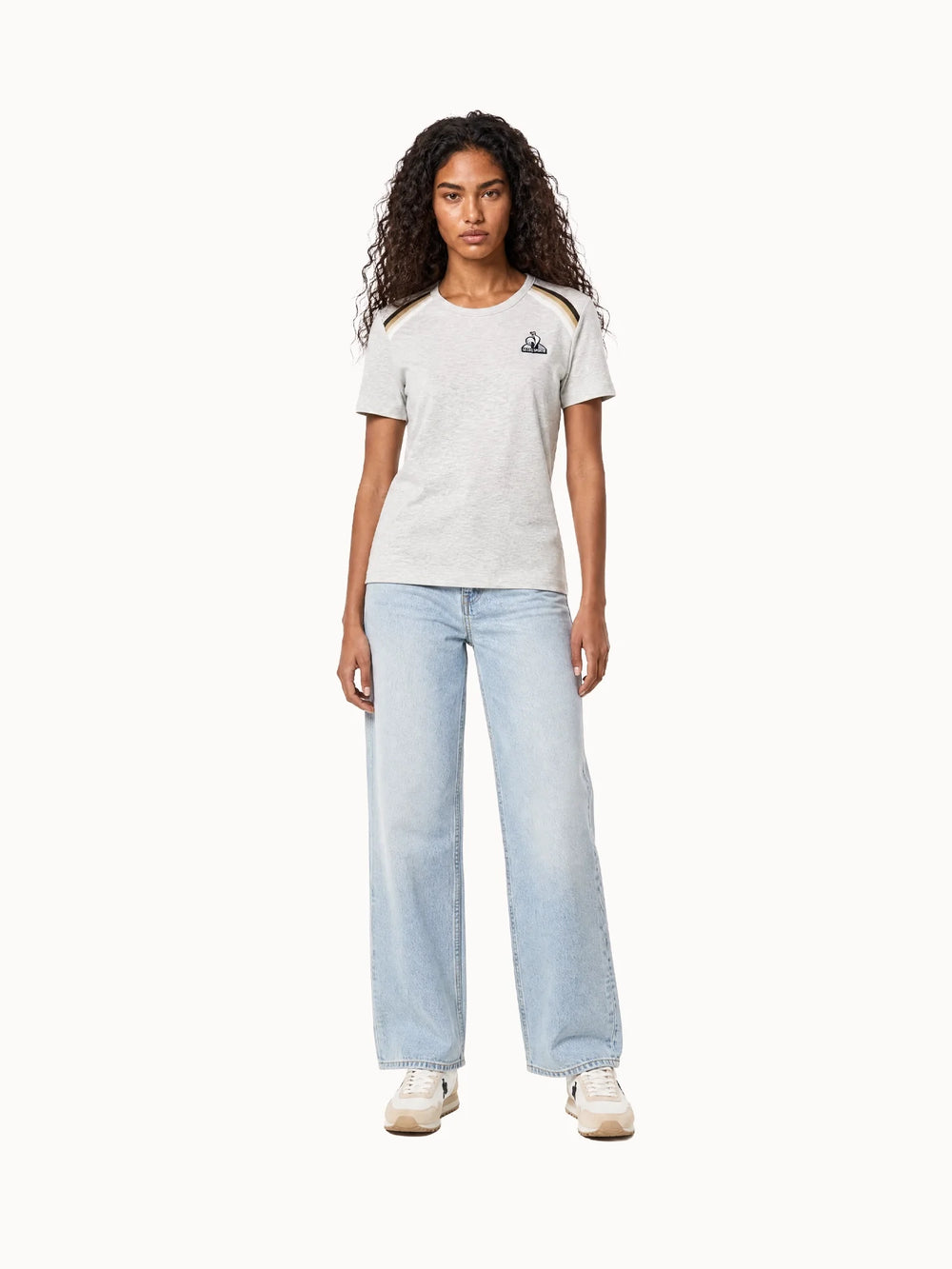 Le Coq Sportif Heritage Stripe Women's T-Shirt