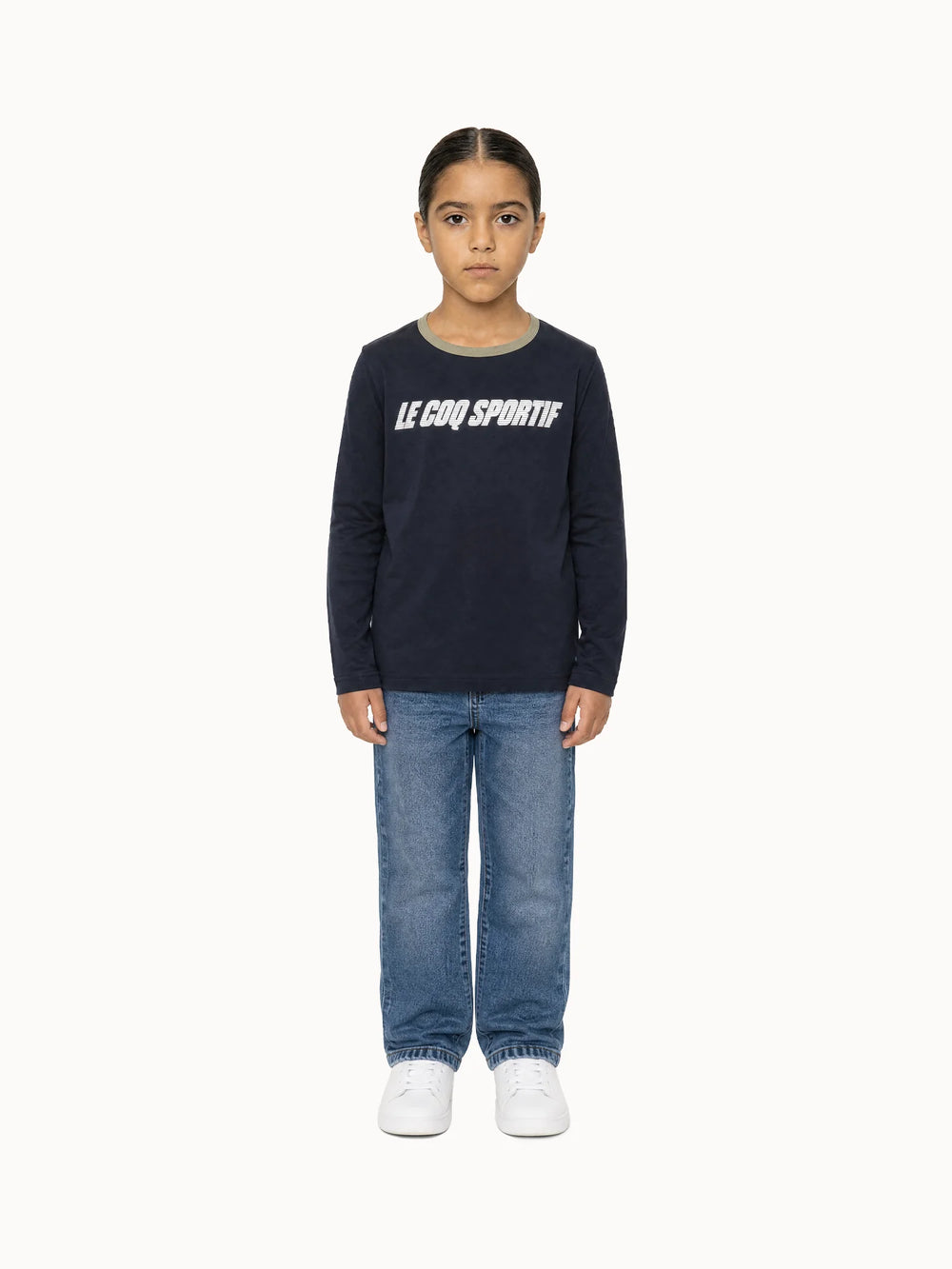 Le Coq Sportif Essentiels Kids' Long-Sleeve Top