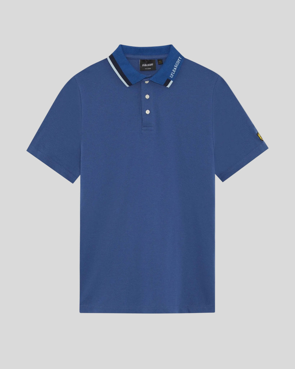Lyle & Scott Big Kids' Tipped Logo Polo Shirt